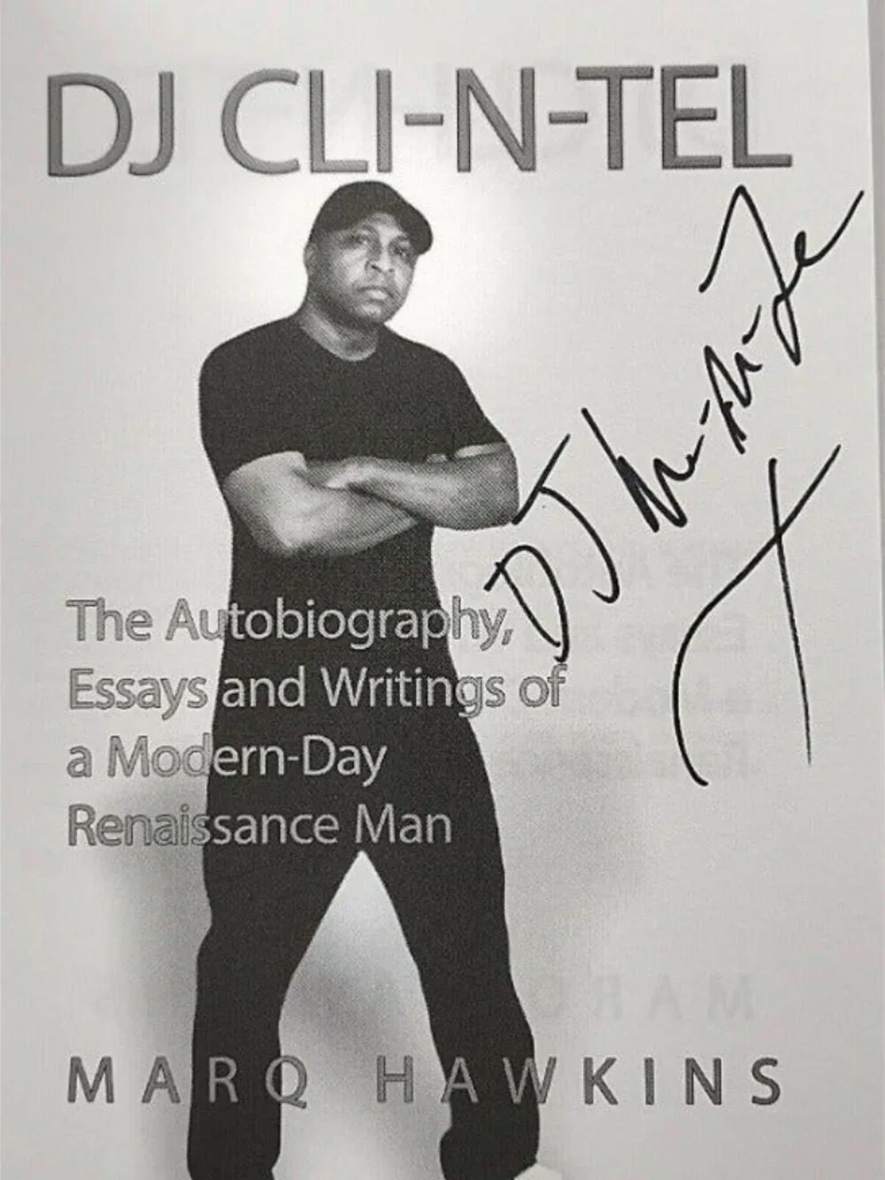 DJ Cli-N-Tel Signed Autobiography Paperback Book World Class Wreckin Cru